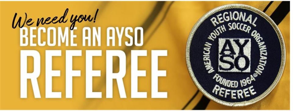 Become an AYSO Referee!